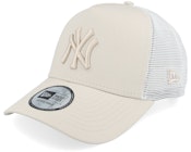 New York Yankees Nos League Essential Stone/Stone A-frame Trucker