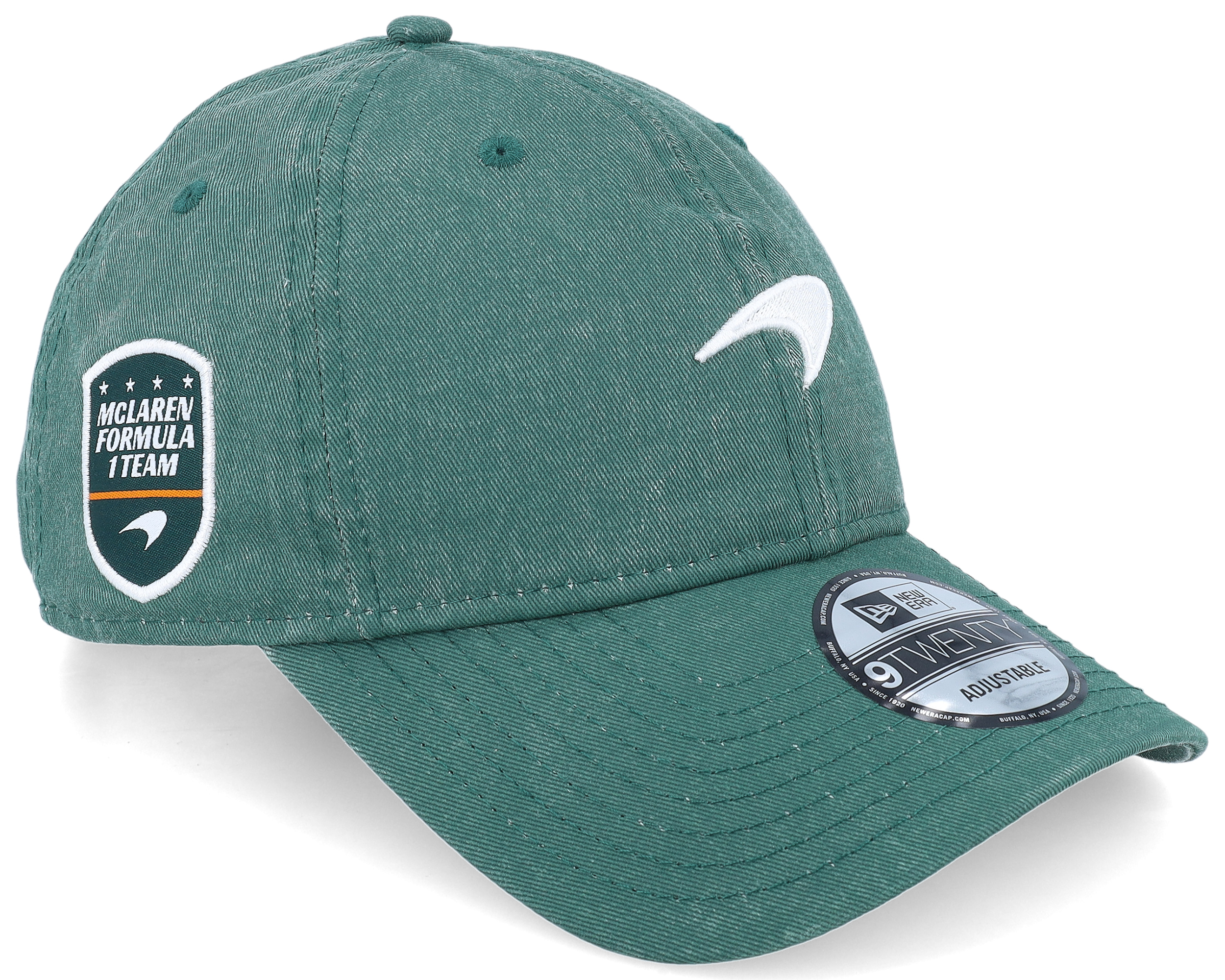 McLaren F1 25 Washed 9TWENTY Washed Dark Green Dad Cap New Era