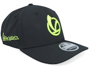 Vespa Recycled 9SEVENTY Black/Neon Green Adjustable
