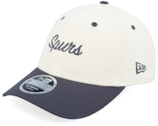 San Antonio Spurs Corduroy 9FORTY M-Crown White/Navy Adjustable