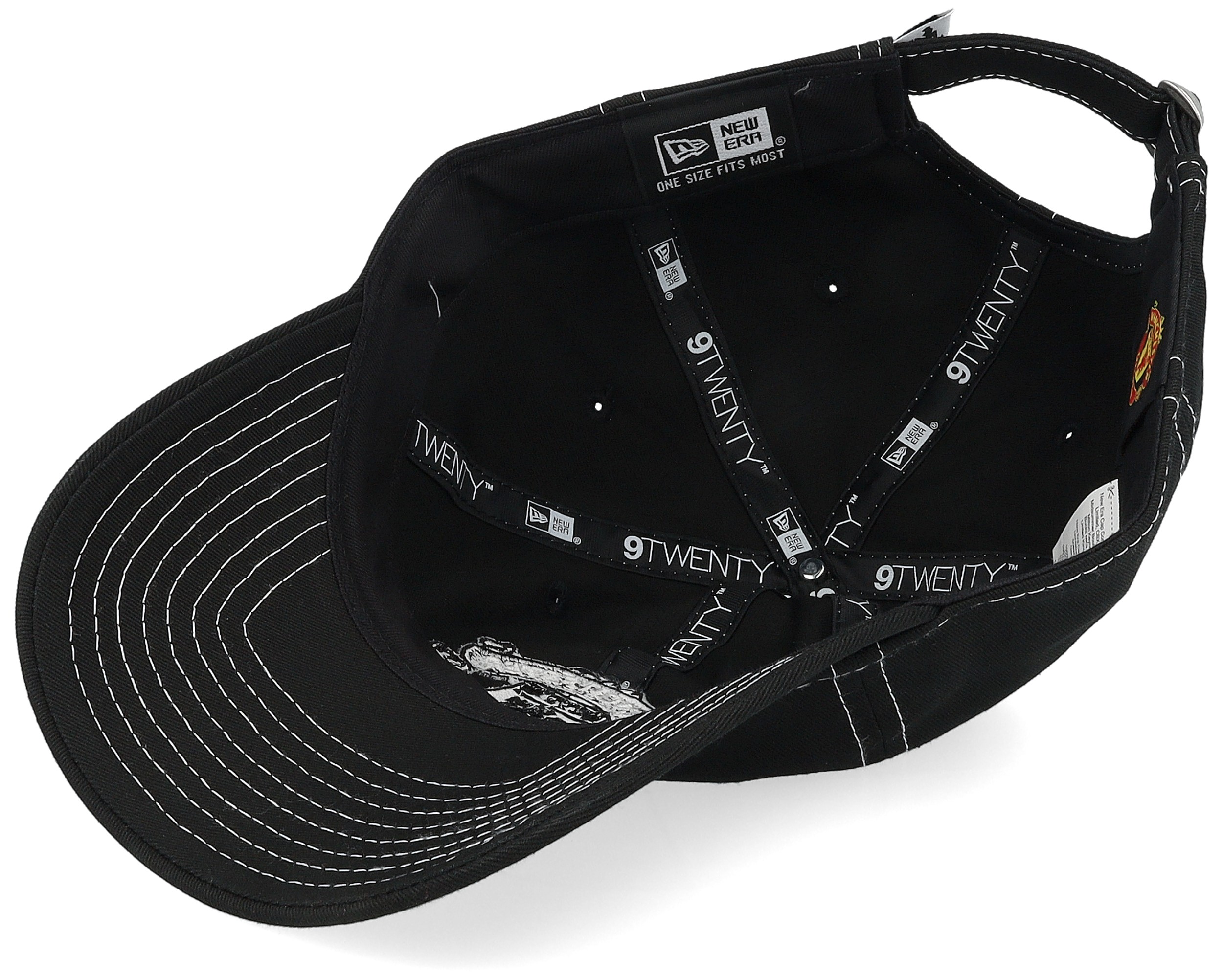 New Era Manchester United Fc Baseball Cap 9twenty Man U Black Football Hat W25 174652 P
