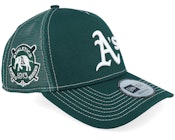 Oakland Athletics World Series Dark Green A-frame Trucker
