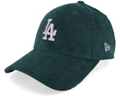 Los Angeles Dodgers Womens Corduroy 9FORTY Dark Green Adjustable