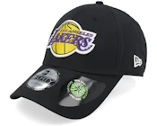 Los Angeles Lakers Recycled 9FORTY Black Adjustable