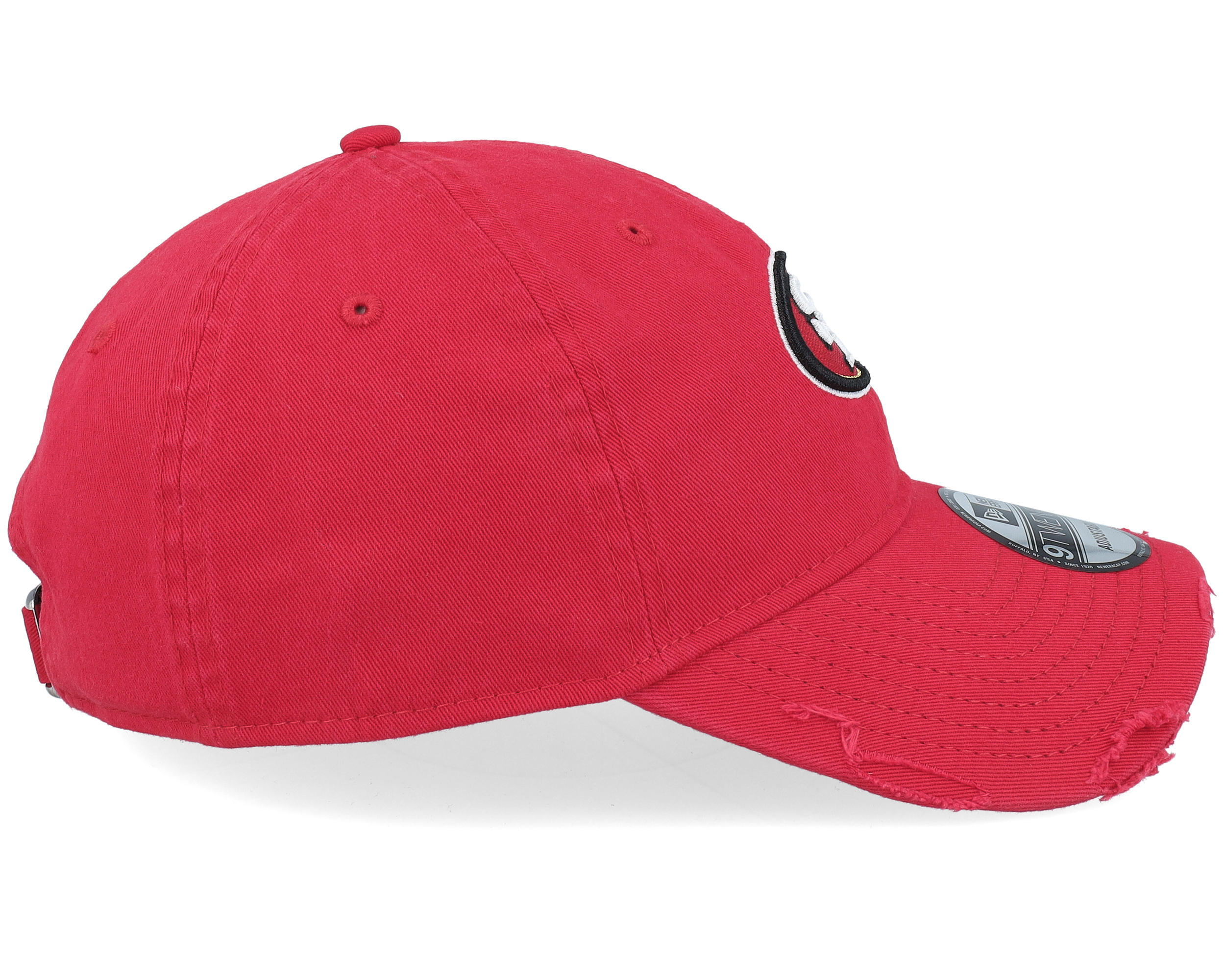 San Francisco 49ers NFL Wash 9TWENTY Scarlet Dad Cap - New