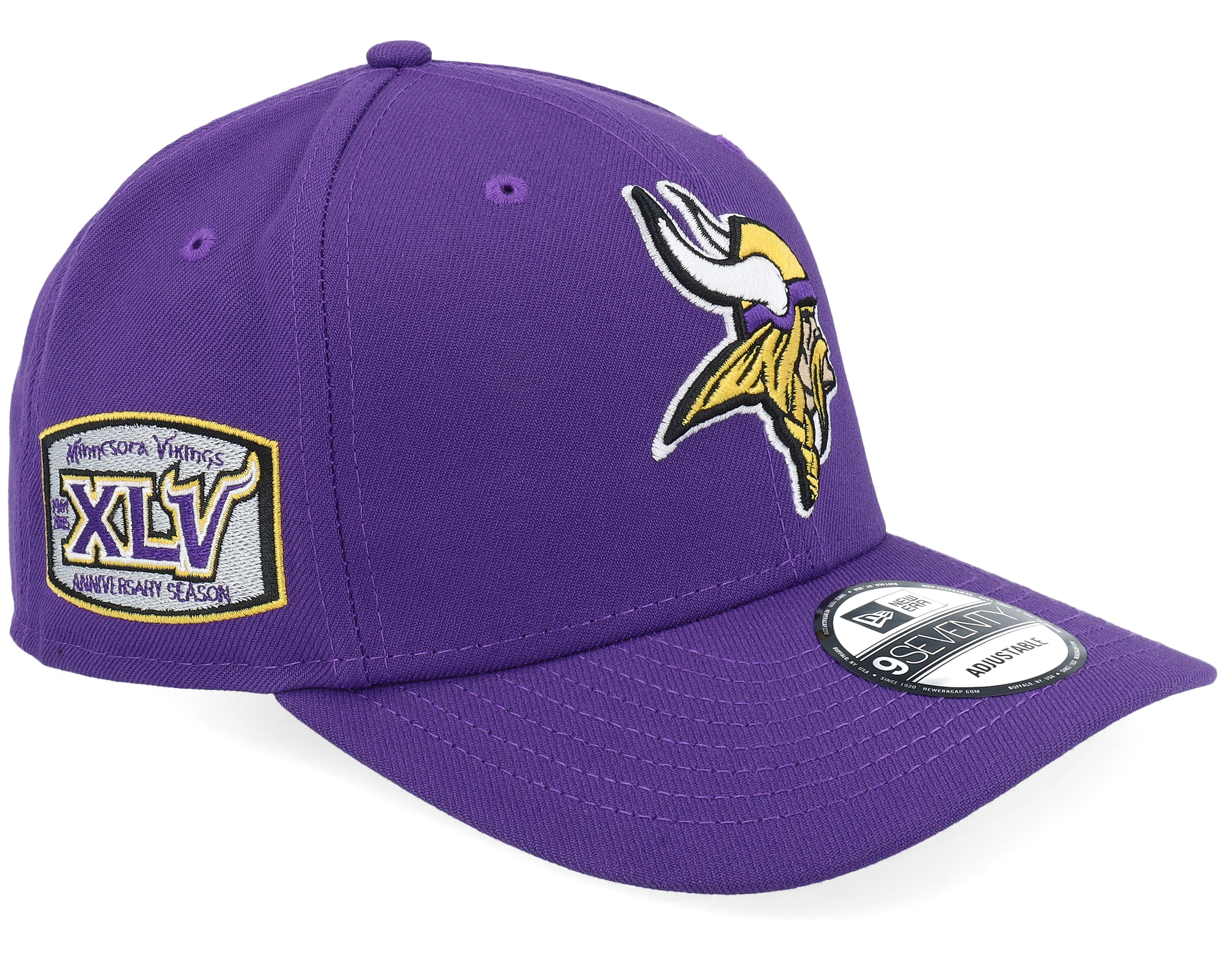 Minnesota Vikings NFL Patch 9SEVENTY Purple Adjustable