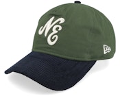 Ne Contrast Corduroy 9TWENTY Dark Green/Navy Dad Cap
