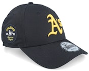Oakland Athletics MLB Side Patch 9FORTY Black Adjustable