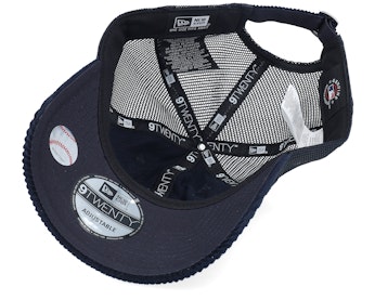 New York Yankees Corduroy 9TWENTY Navy Trucker