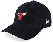 Chicago Bulls Corduroy 9FORTY Mc Black Adjustable