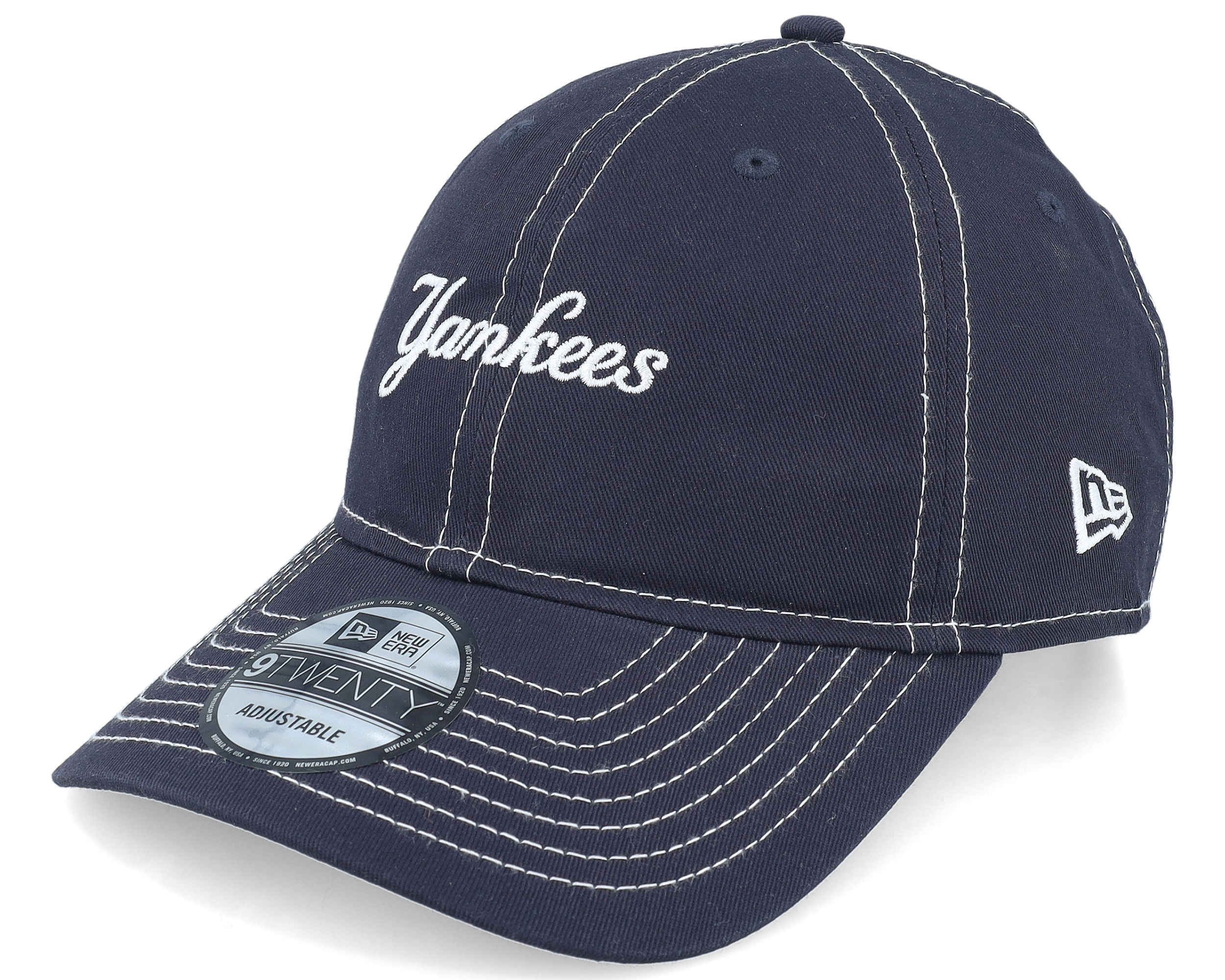 BASICKS × NEW ERA 9FORTY ネイビー New York Yankees 9FORTY Basic Navy Adjustable | Thehatstore.pl