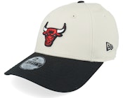 Chicago Bulls Colour Block 9FORTY Stone/Black Adjustable