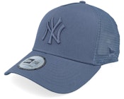 New York Yankees League Essential Dark Blue A-Frame Trucker