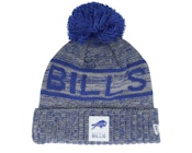 Buffalo Bills NFL 25 Sideline Cold Weather Sport Knit Blue/Grey Pom