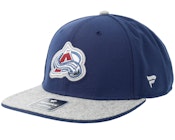Colorado Avalanche Loden Flat Brim Navy/Gray Snapback