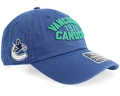 Vancouver Canucks Archer Un Blue Cobalt Dad Cap