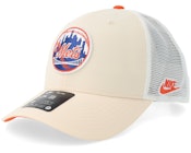 New York Mets Dri-fit Rise Natural/Sundown/White Trucker