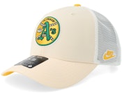 Oakland Athletics Dri-fit Rise Natural/Gold/White Trucker