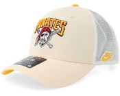 Pittsburgh Pirates Dri-fit Rise Natural/Sundown/White Trucker