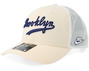 Los Angeles Dodgers Dri-fit Rise Nature/White/White Trucker