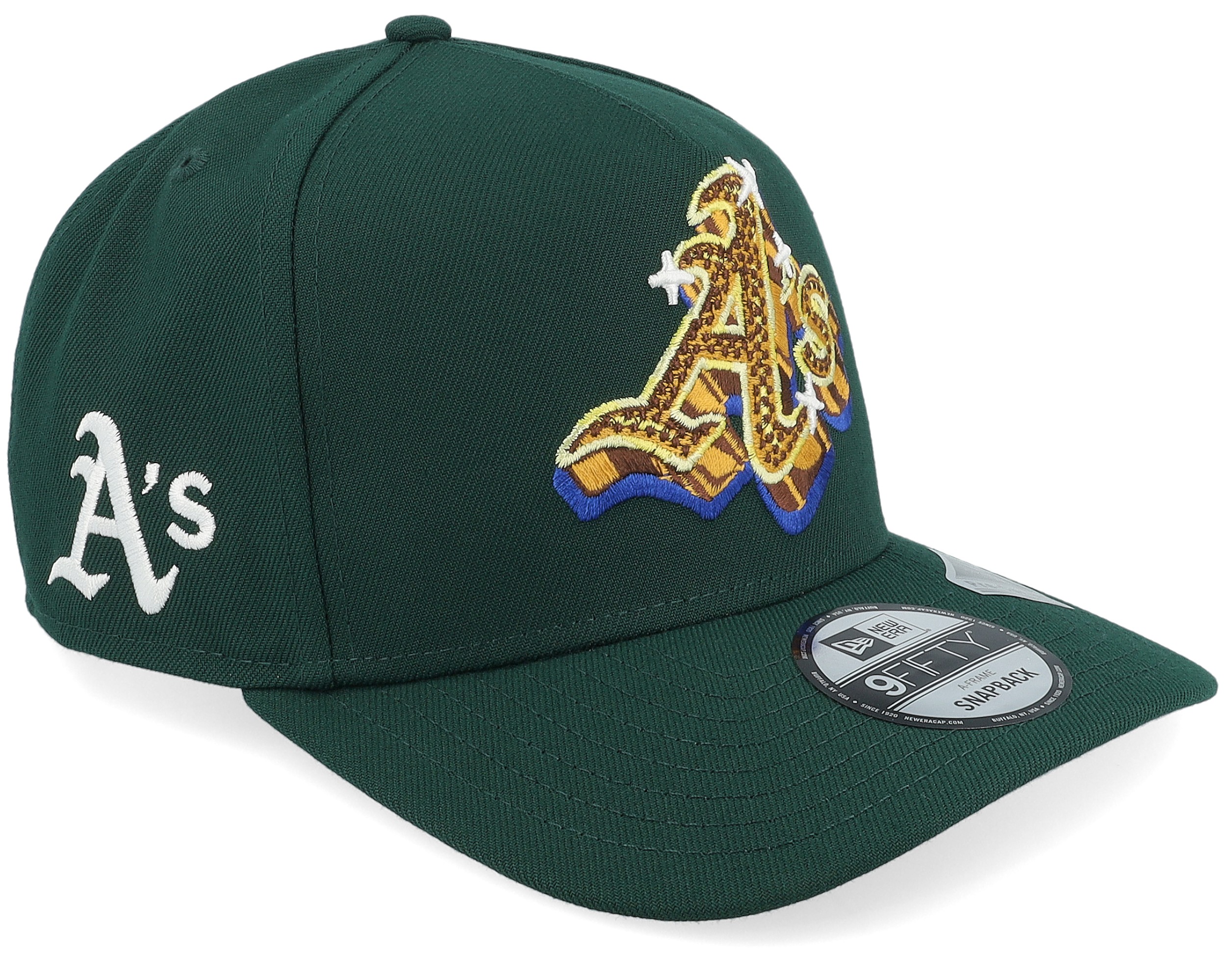 Hatstore Exclusive x Oakland Athletics 9FORTY Gold/White A