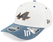 Alpine F1 25 Austin Gasly 9SEVENTY Linnen Light Beige/Blue Denim Adjustable