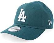 Kids Los Angeles Dodgers League Essential 9FORTY Dark Green/White Adjustable