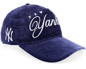 New York Yankees Team Script 19TWENTY Golfer Velvet Navy A-frame