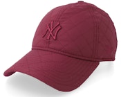 New York Yankees Womens Padded 9TWENTY Maroon Adjustable