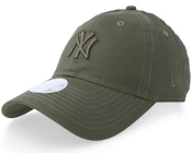New York Yankees Womens League Ess Midi 9TWENTY Olive Dad Cap