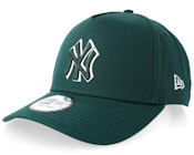 New York Yankees Team Outline E-frame Dark Green Adjustable