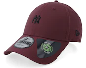 New York Yankees Recycled Mini 9FORTY Maroon Adjustable