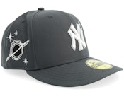 New York Yankees Planet Icon 59FIFTY Pc Steel Fitted