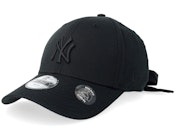 Kids New York Yankees Bow Back 9FORTY Black Adjustable