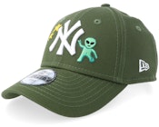 Kids New York Yankees Child Space Icon 9FORTY Rifle Green Adjustable