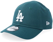Kids Los Angeles Dodgers League Essential 9FORTY Dark Green Adjustable