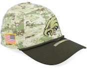 Philadelphia Eagles NFL 39THIRTY Salute To Service Camo Fitted