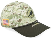 Miami Dolphins NFL 39THIRTY Salute To Service Camo Fitted