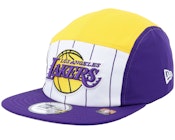 Los Angeles Lakers NBA Tipoff Camper Purple/White/Yellow 5-Panel
