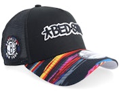 Brooklyn Nets NBA City Edition 9FORTY Black A-frame Trucker