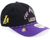 Los Angeles Lakers NBA 19TWENTY Black/Purple A-frame Adjustable