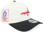 Hatstore Exclusive x Washington Capitals All Star Game 82 9FORTY Chome/Black A-Frame Adjustable