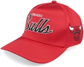 Chicago Bulls Satin Script Pro Red A-frame Adjustable