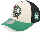 Boston Celtics Brushed Off Pro White/Green/Black Adjustable