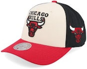 Chicago Bulls Brushed Off Pro White/Red/Black Adjustable