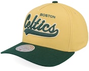 Boston Celtics Harvest Gold Pro Crown Gold/Green A-Frame Adjustable