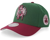 Boston Celtics Hwc Rose Gold Pro Green/Burgundy A-frame Adjustable