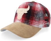 Chicago Bulls Plaid Out Pro Red A-frame Adjustable