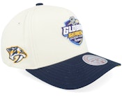 Hatstore Exclusive x Global Series Nashville Vs Penguins Natural/Navy A-frame Adjustable