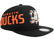 Anaheim Ducks Playoff Win Black Snapback